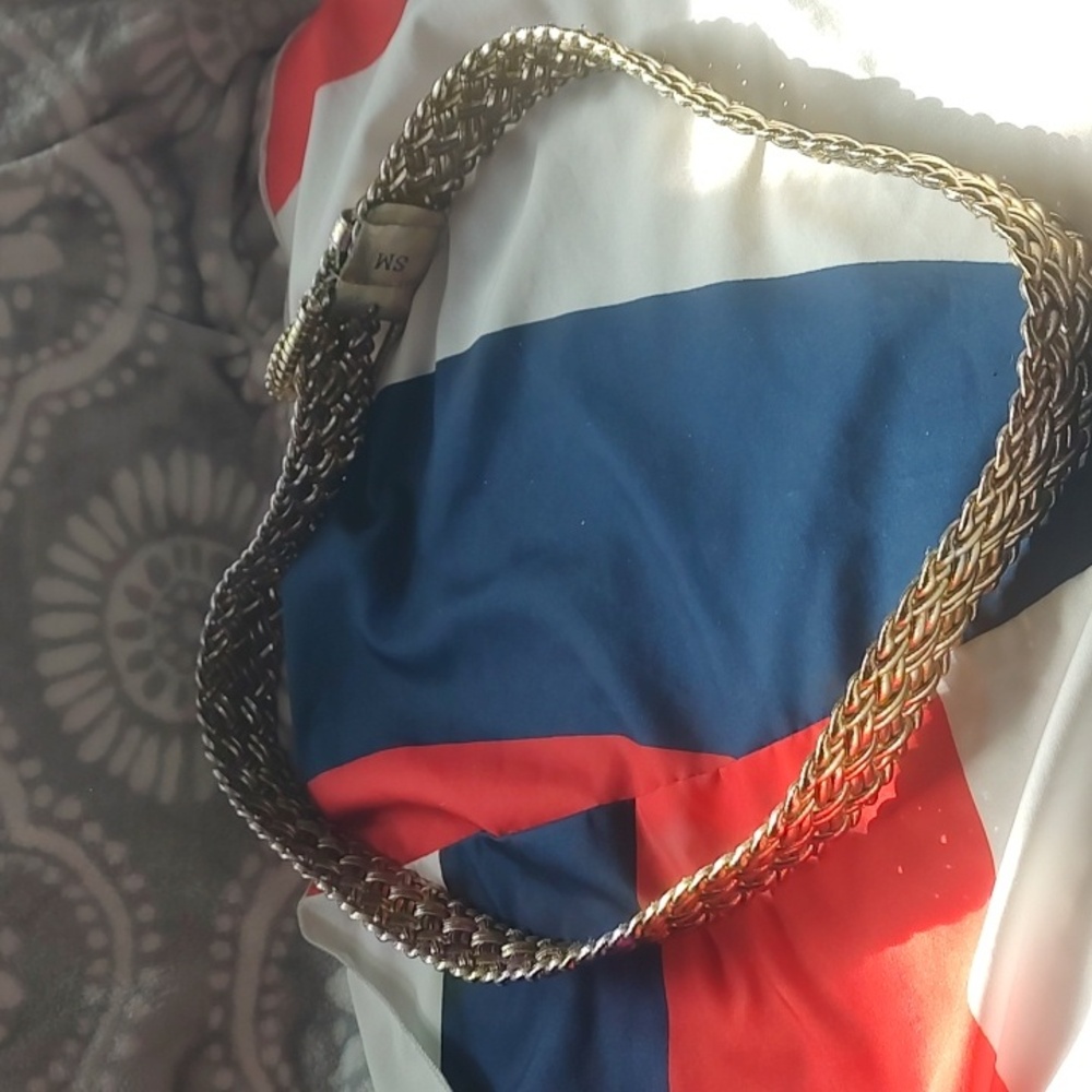 Gold Woven Belt - Picture 6 of 8